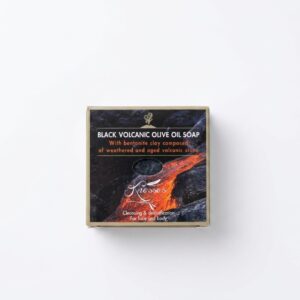 black volcanic